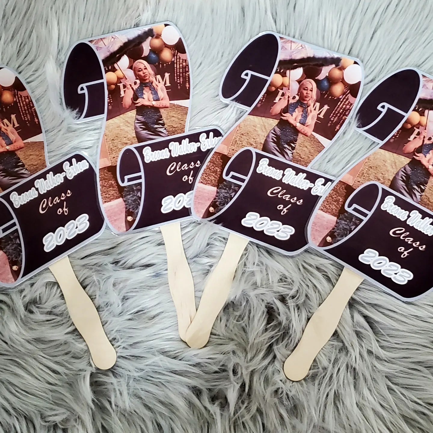 Grad Fans (Pack of 6)