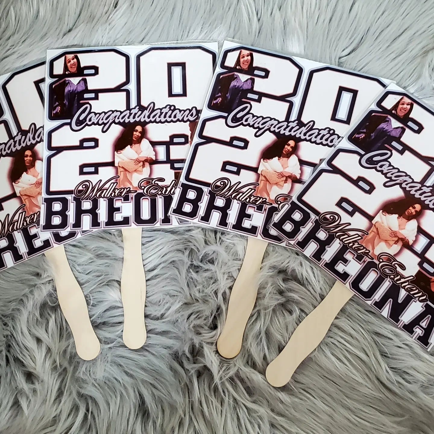 Grad Fans (Pack of 6)