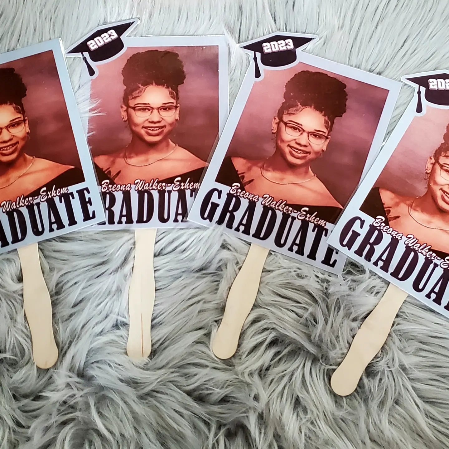 Grad Fans (Pack of 6)