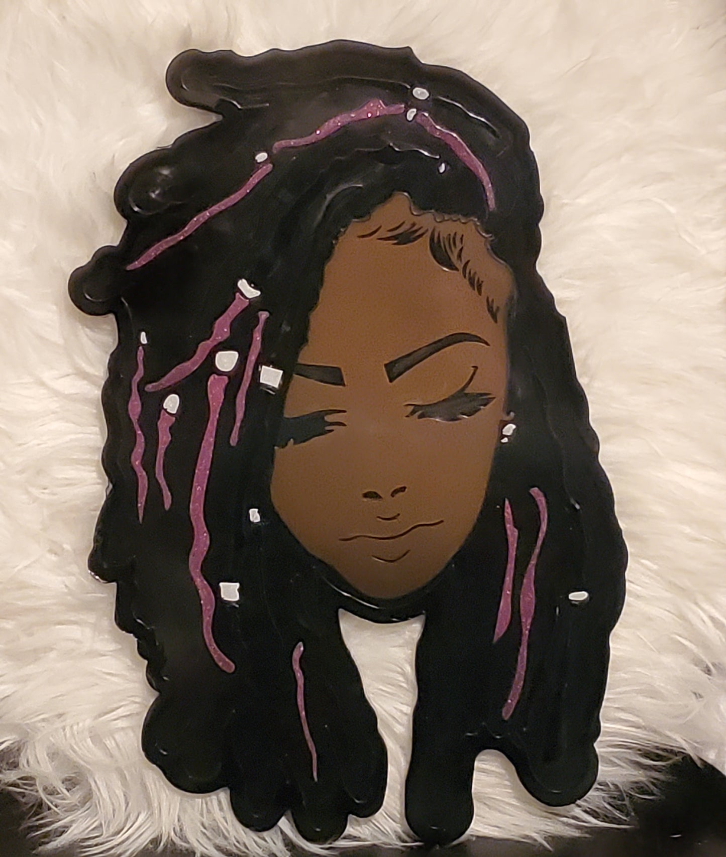 Locs Girl Tray