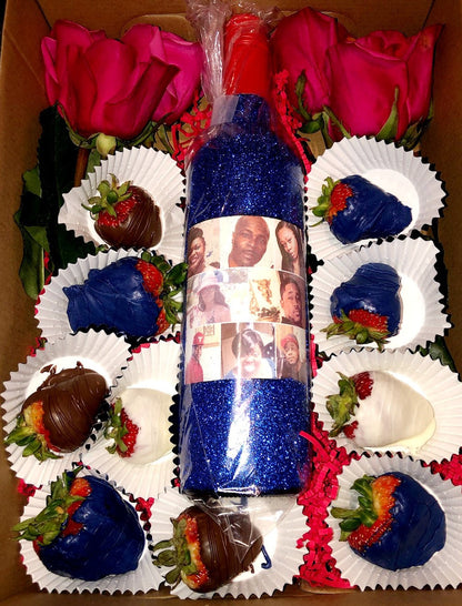 Custom Glitter Bottle