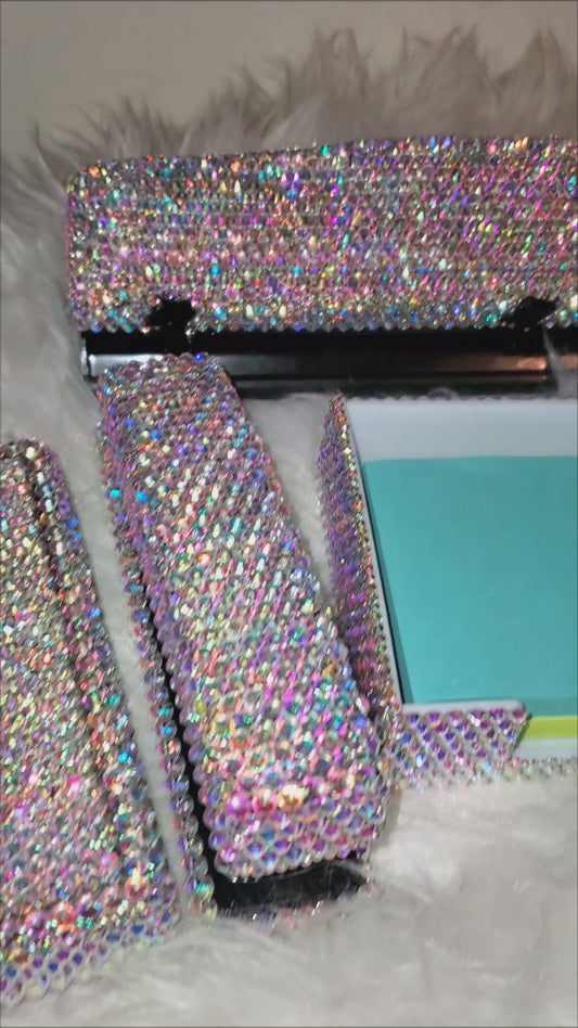 Rhinestone Desk Set